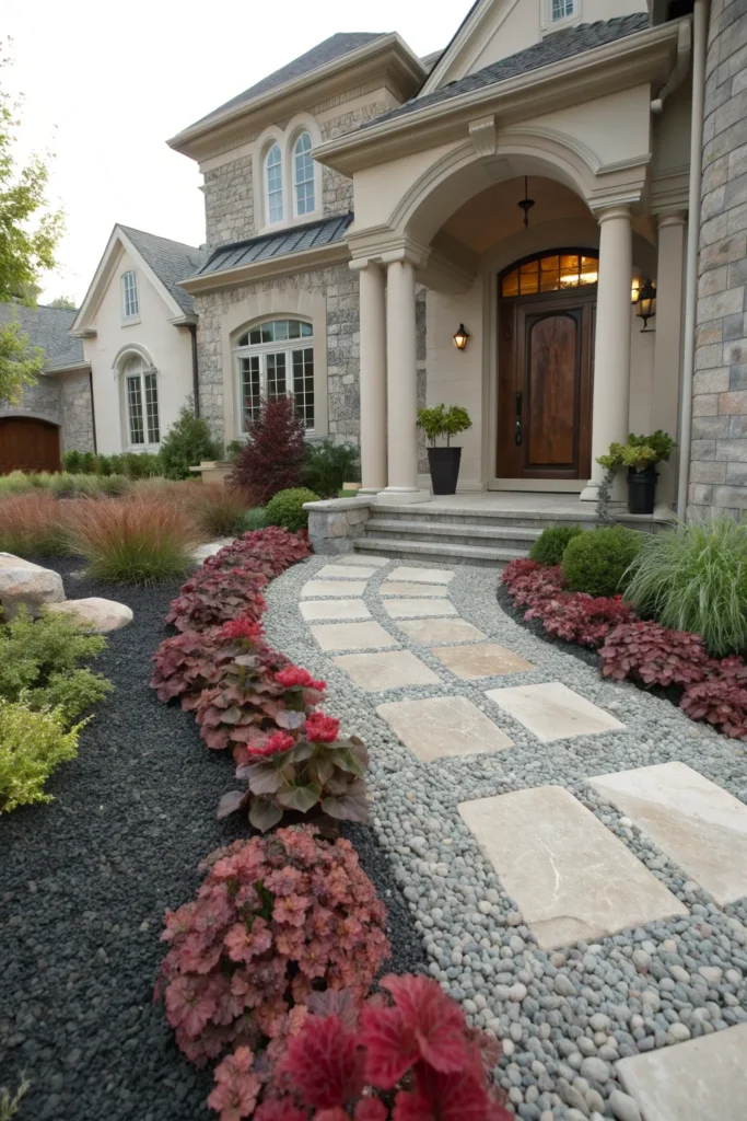 15 Coral Bells Landscaping Ideas for Front Entry 16 cb 15