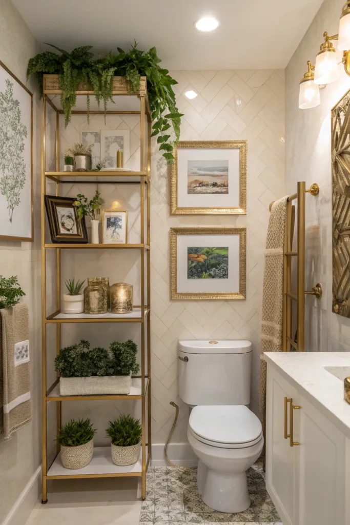 15 Must-Try Over-the-Toilet Decor Ideas to Refresh Your Bathroom 16 fg 15 1
