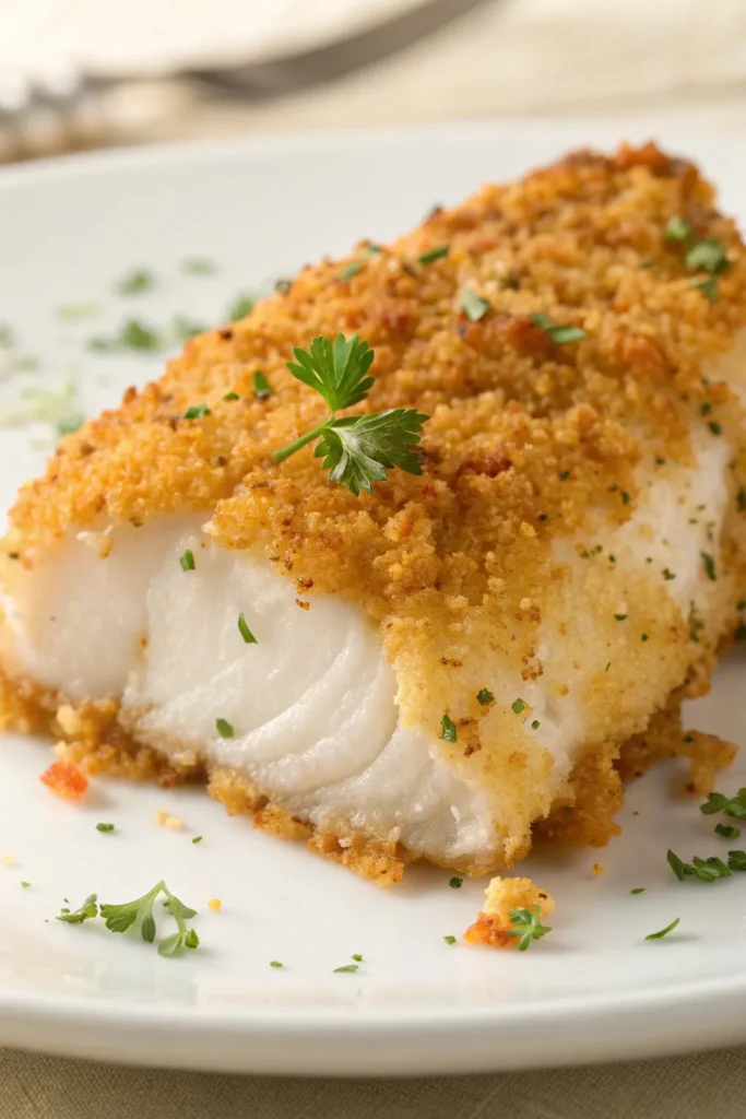Crispy Mayonnaise & Panko Crusted Baked Fish Recipe 2 keep 12