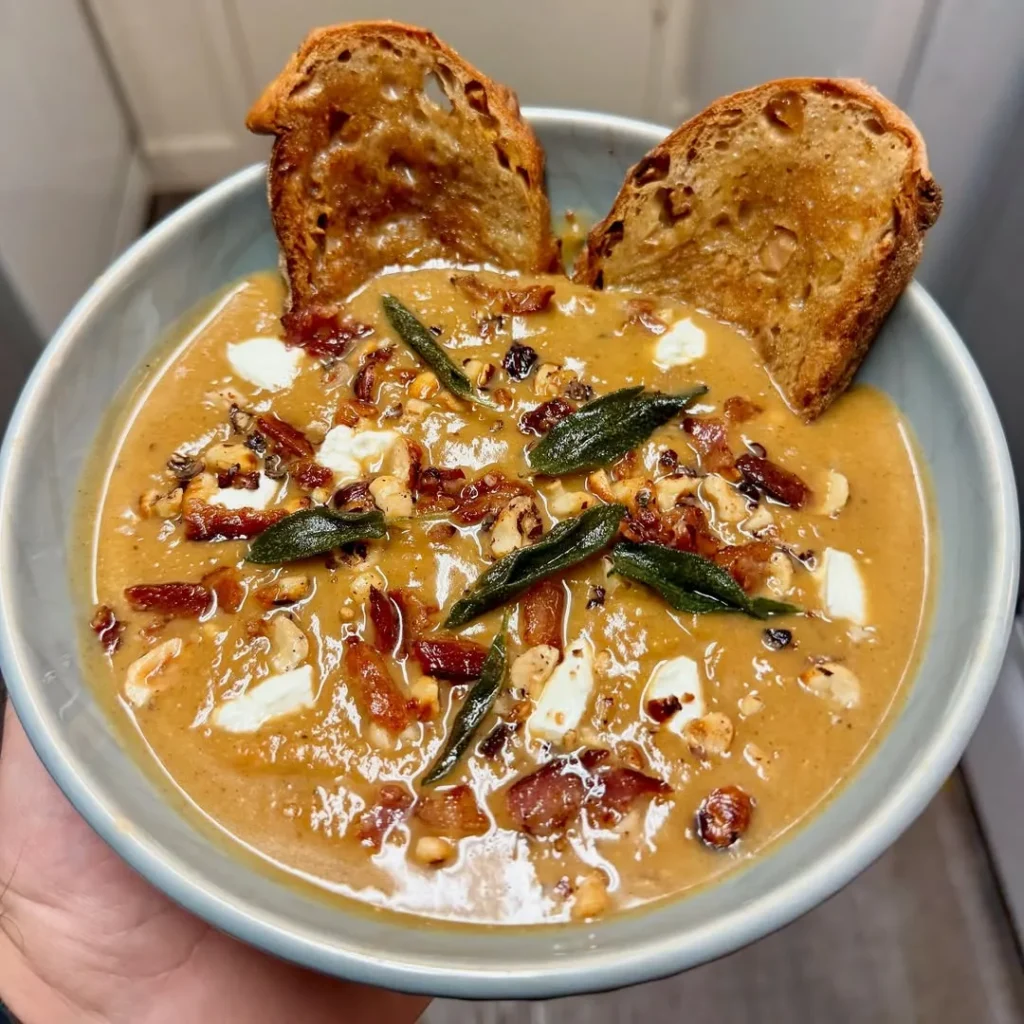 Easy Roasted Pumpkin Soup Recipe 2 keep 2 1