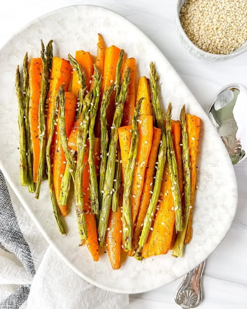 Roasted Asparagus & Carrots 2 keep 2 2