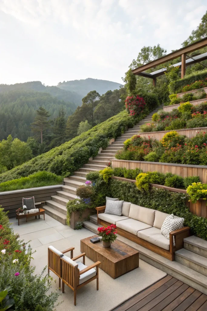14 Lush Outdoor Living Rooms Surrounded by Greenery 5 to 4