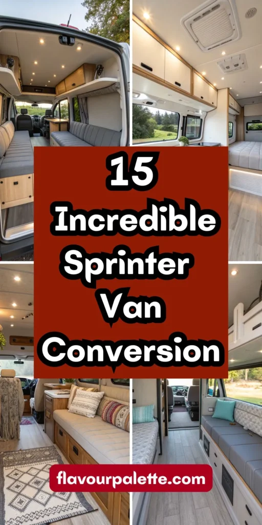 15 Incredible Sprinter Van Conversions: Inspiration for Your Mobile Dream Home 1 12 2 2