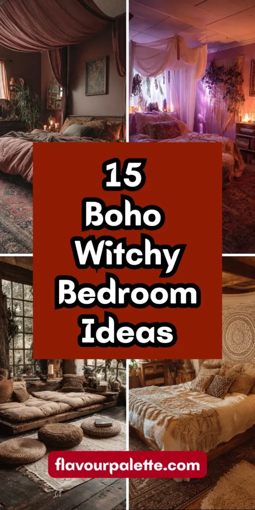 15 Boho Witchy Bedroom Ideas 1 12 3 2