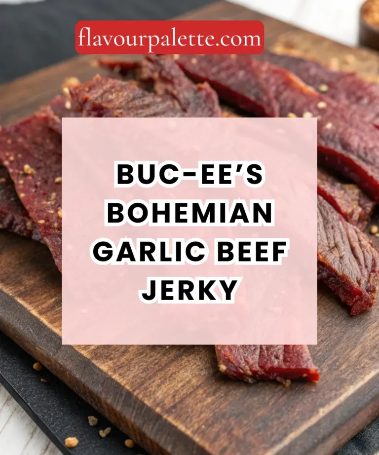 Buc-ee’s Bohemian Garlic Beef Jerky