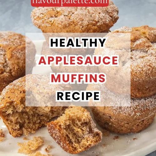 Healthy Applesauce Muffins Recipe 3 Lemon 17