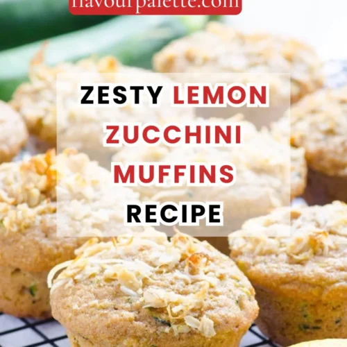 Zesty Lemon Zucchini Muffins Recipe 3 Lemon 18