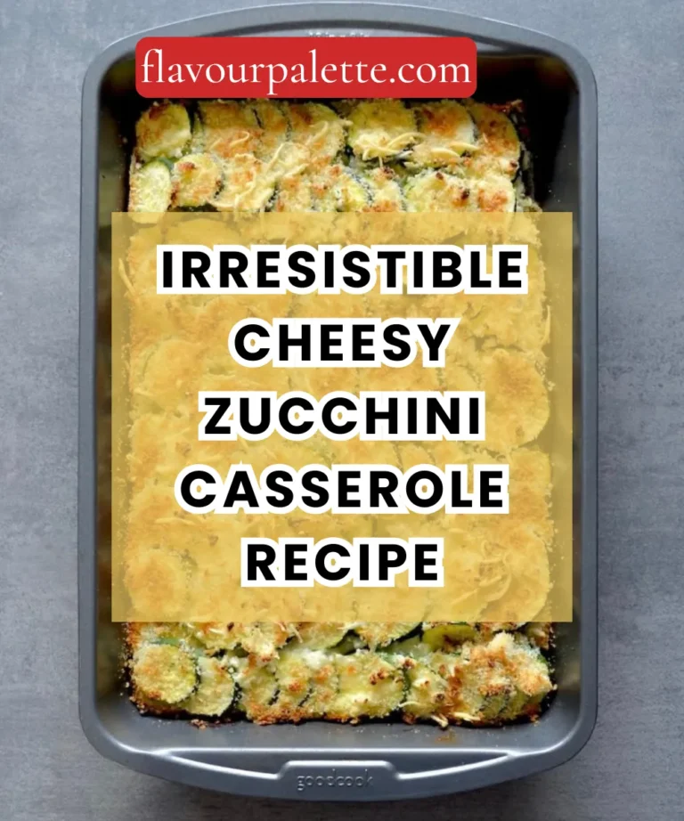Irresistible Cheesy Zucchini Casserole Recipe