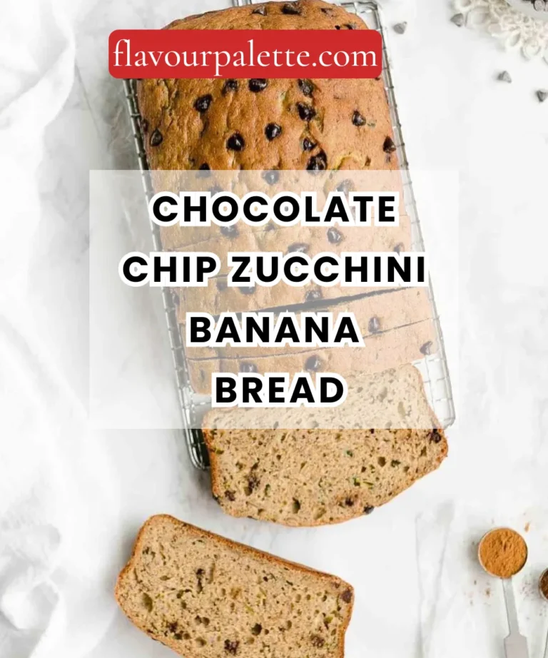 Chocolate Chip Zucchini Banana Bread