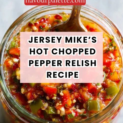 Jersey Mike’s Hot Chopped Pepper Relish Recipe 3 Lemon 41