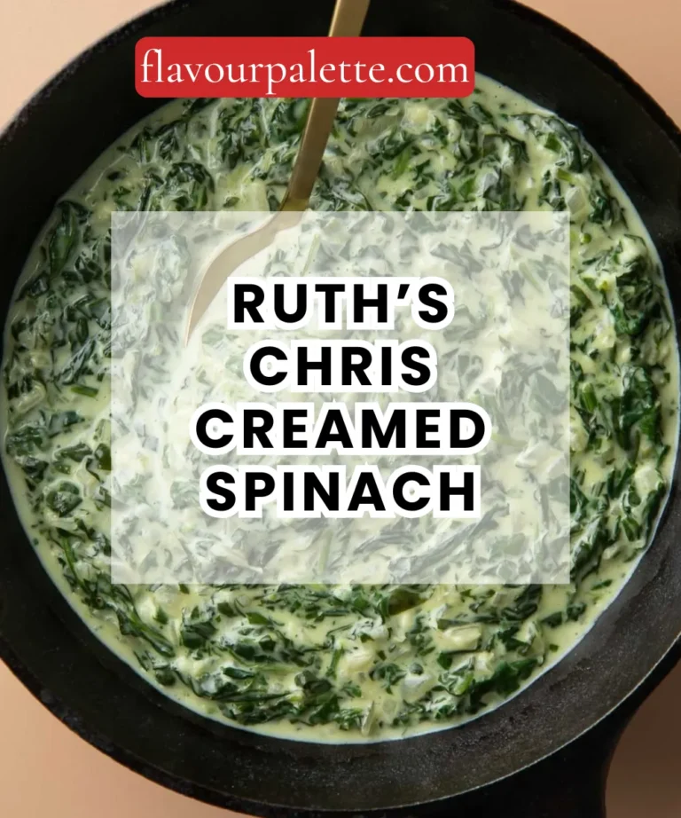 Ruth’s Chris Creamed Spinach