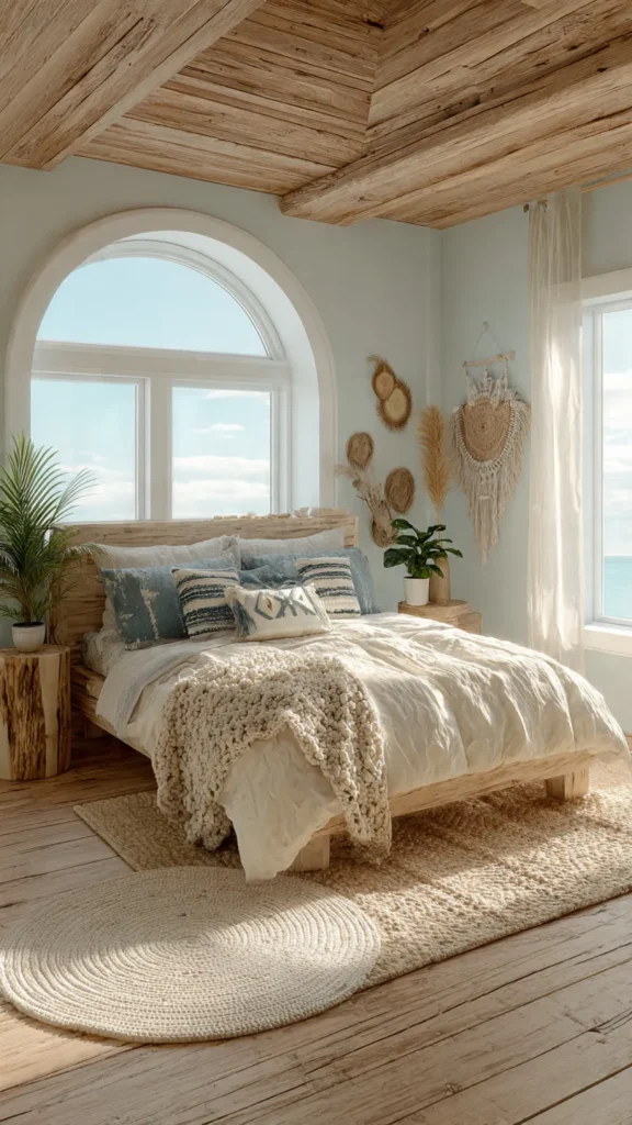 15 Beachy Boho Bedroom Ideas to Infuse Your Space with Coastal Charm 9 cd8