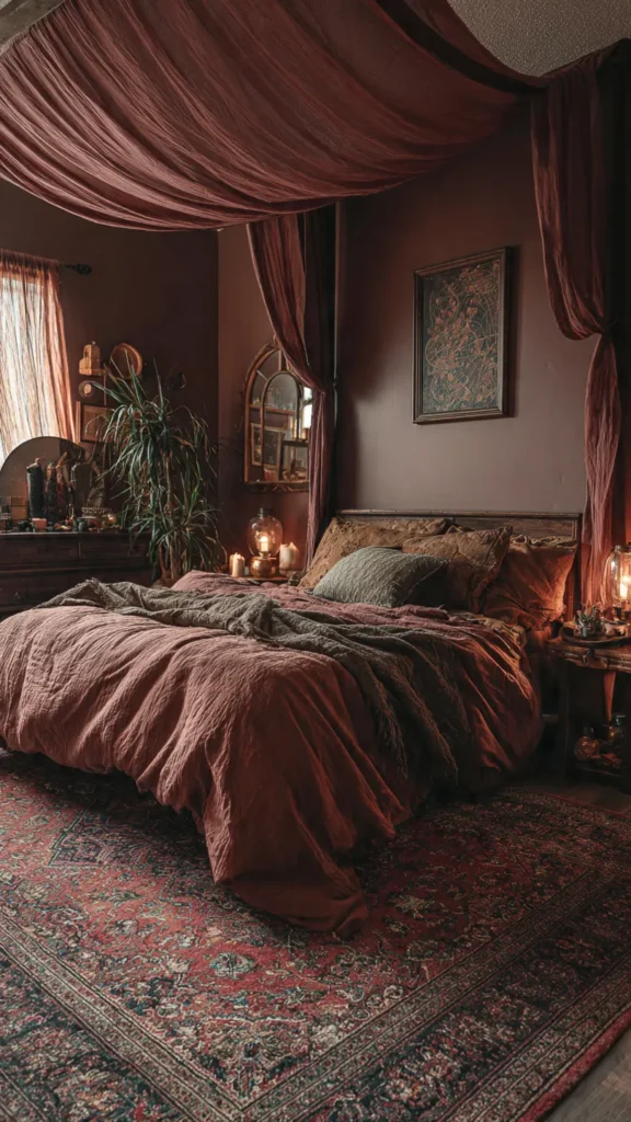 15 Boho Witchy Bedroom Ideas 2 kn1
