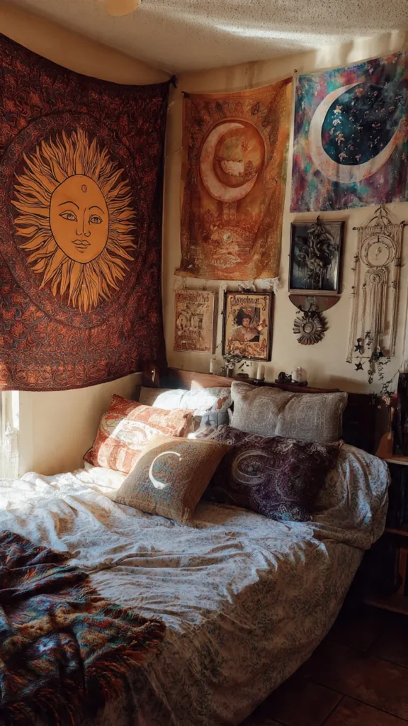 15 Boho Witchy Bedroom Ideas 10 kn9