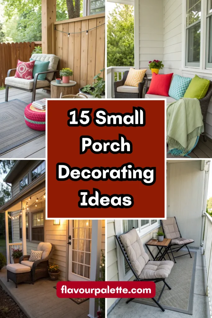 15 Small Porch Decorating Ideas on a Budget 1 15 51