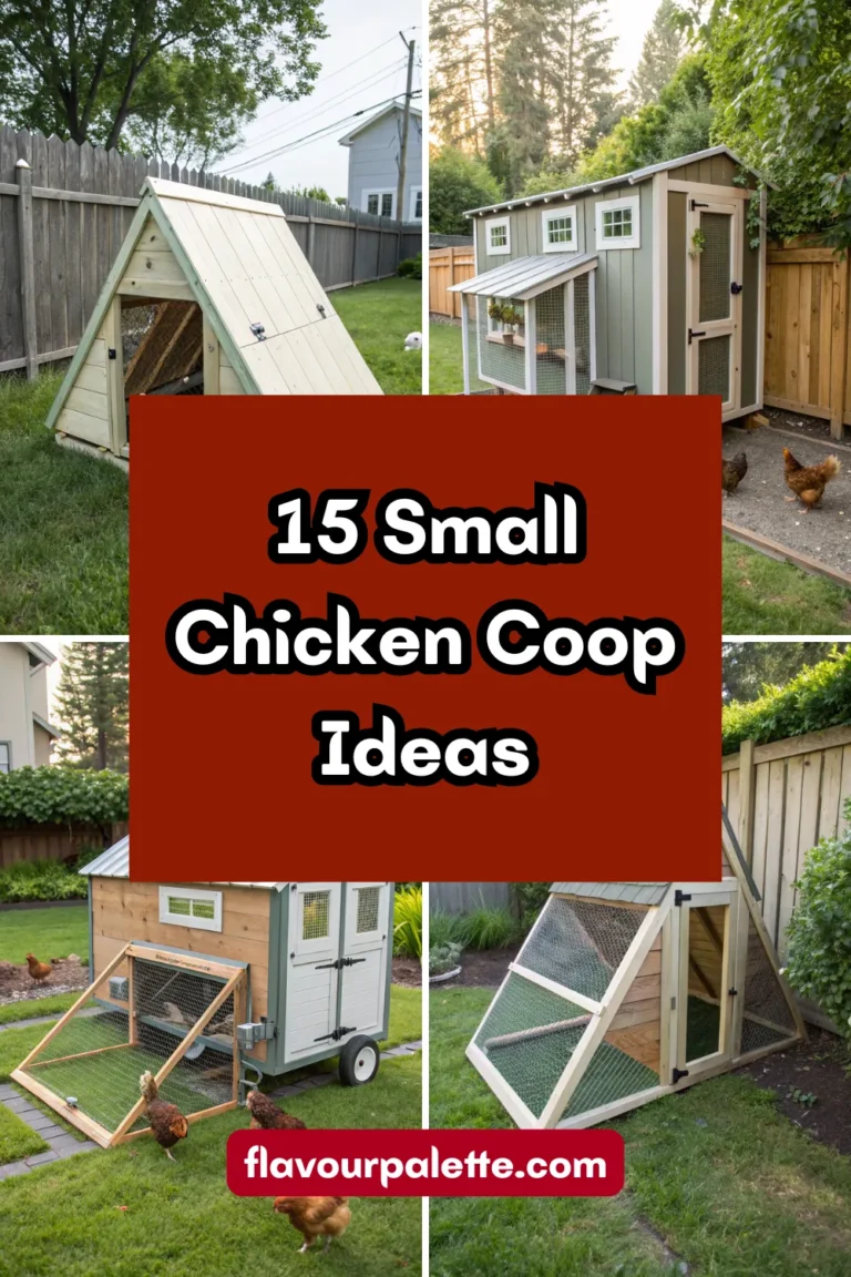15 Small Chicken Coop Ideas That Fit Perfectly in Any Backyard