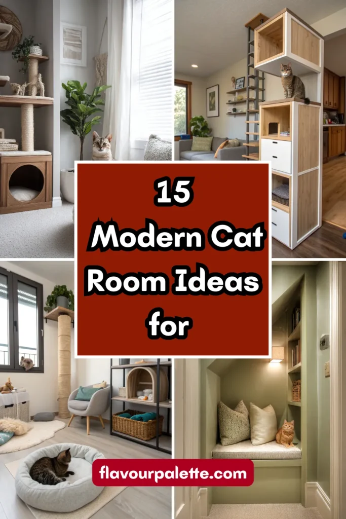 15 Modern Cat Room Ideas for Small Homes 1 15 9
