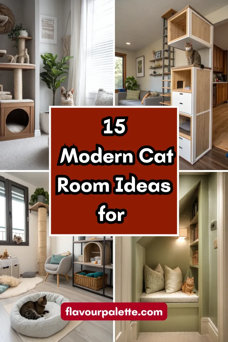 15 Modern Cat Room Ideas for Small Homes
