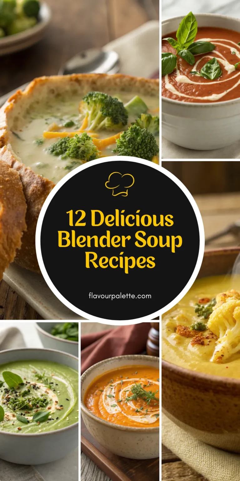 12 Delicious Blender Soup Recipes to Warm Your Soul