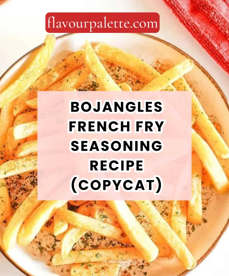 Bojangles French Fry Seasoning Recipe (Copycat)