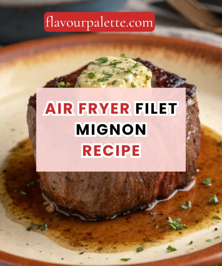 Air Fryer Filet Mignon Recipe