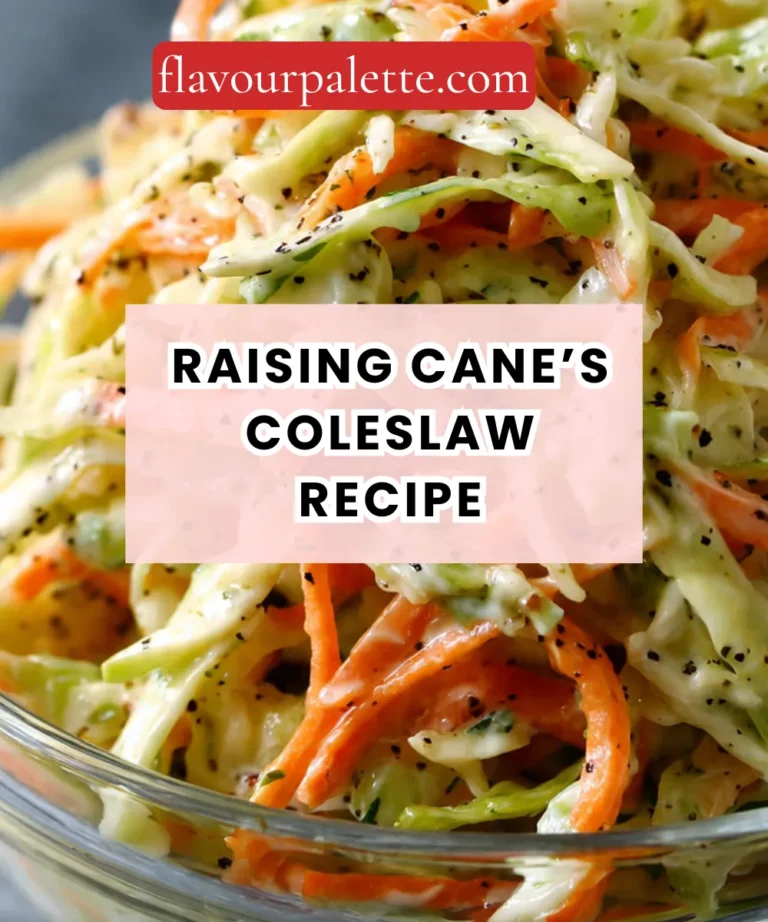 Raising Cane’s Coleslaw Recipe