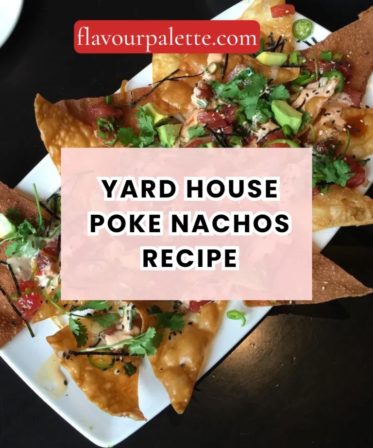 Yard House Poke Nachos Recipe