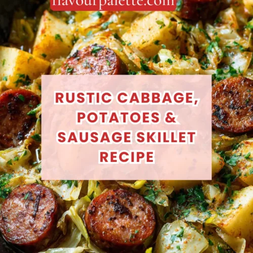 Rustic Cabbage, Potatoes & Sausage Skillet Recipe 3 Lemon 23 2