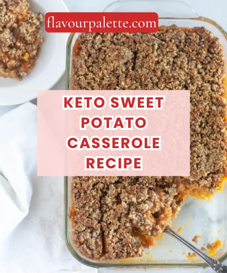 Keto Sweet Potato Casserole Recipe