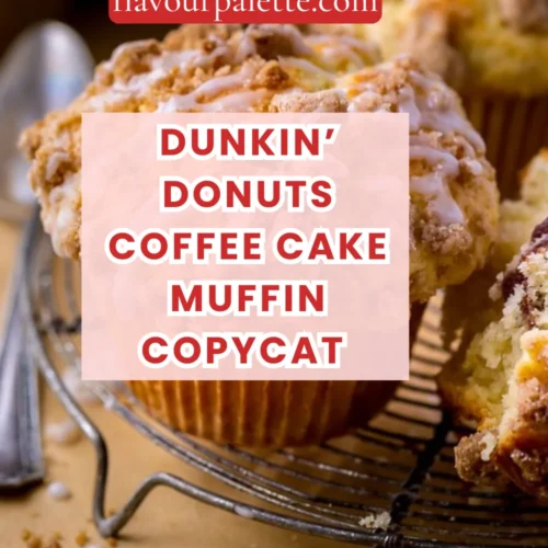 Dunkin’ Donuts Coffee Cake Muffin Copycat Recipe 3 Lemon 4 1