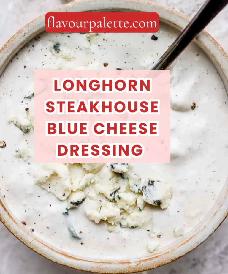 LongHorn Steakhouse Blue Cheese Dressing Recipe