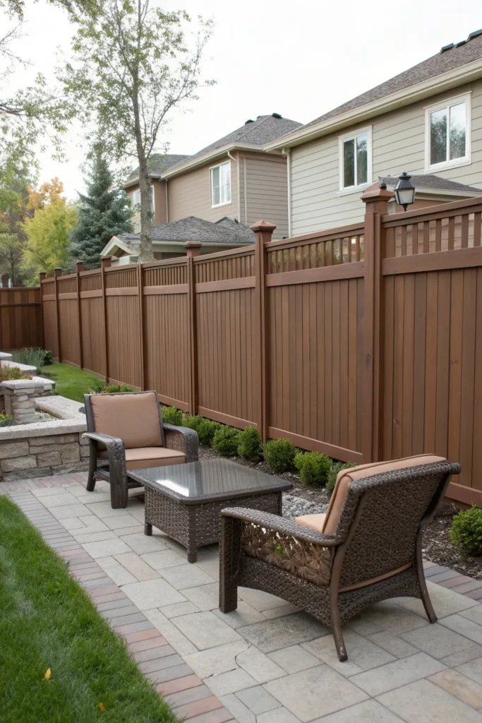 15 Fence Decorating Ideas to Upgrade Your Backyard 16 aq 15