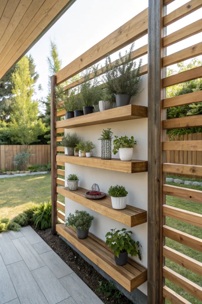 15 Fence Decorating Ideas to Upgrade Your Backyard 4 aq 3