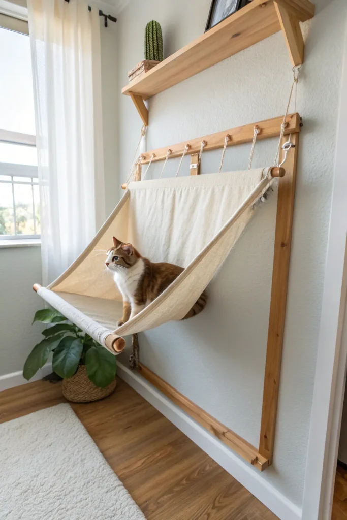 15 DIY Cat Wall Shelf Ideas for Small Apartments 6 df 5