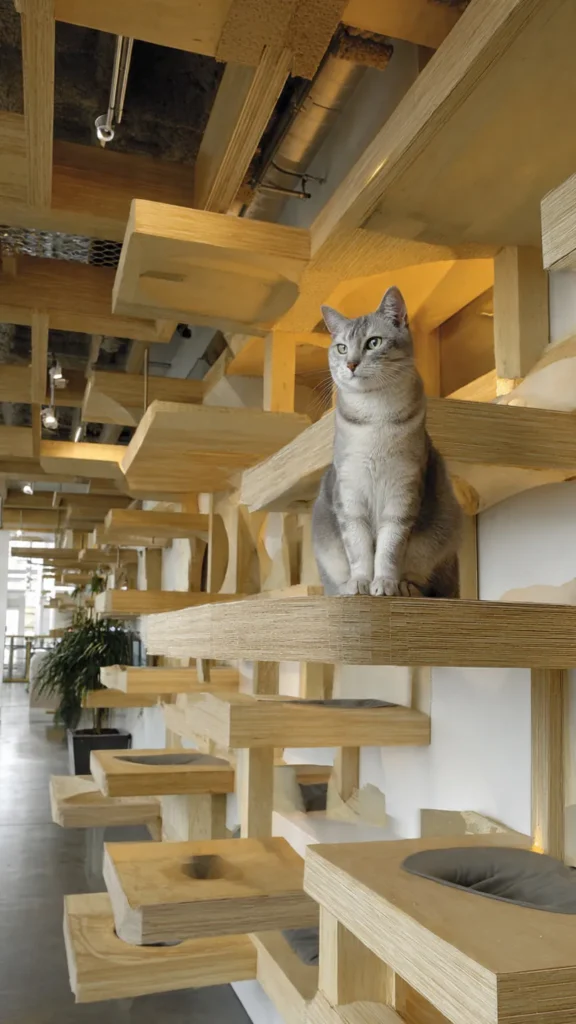 15 Vertical Cat Playground Ideas for Apartments 11 fv10 1