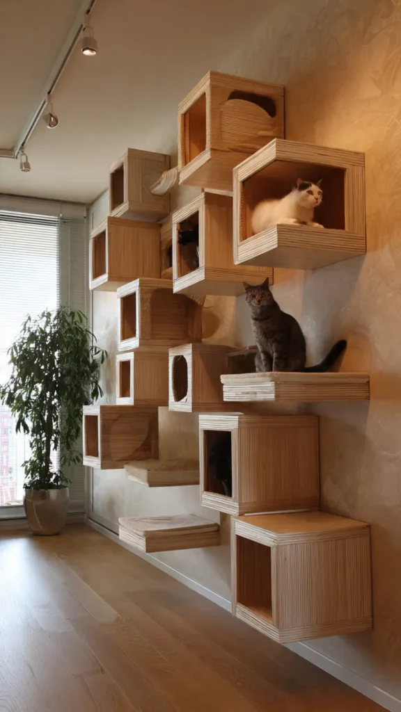 15 Vertical Cat Playground Ideas for Apartments 14 fv13 1