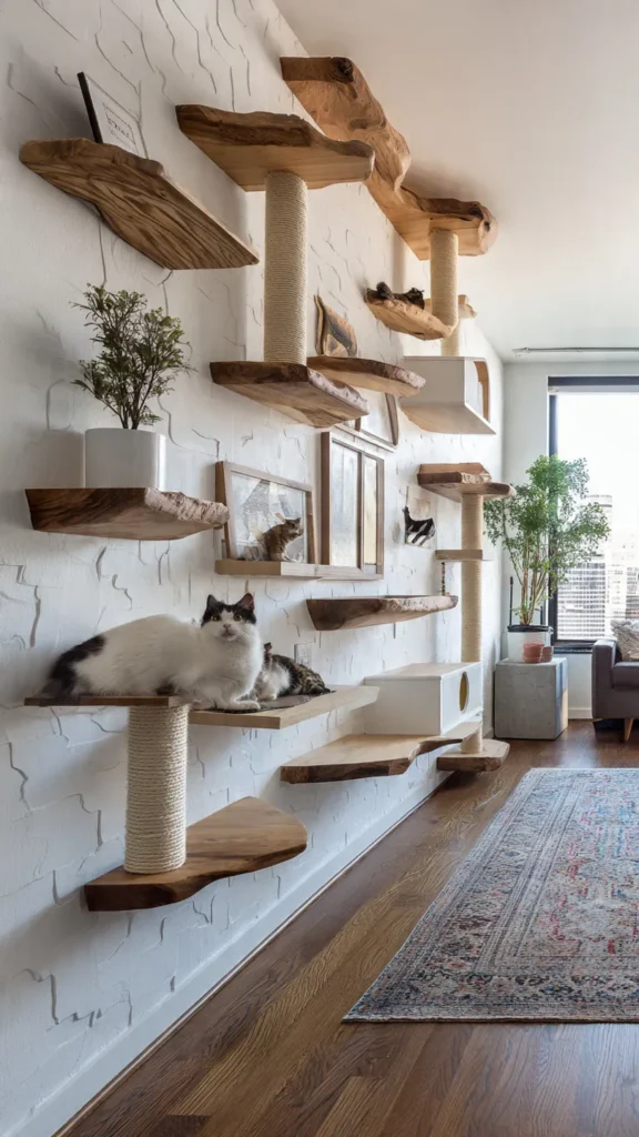15 Vertical Cat Playground Ideas for Apartments 16 fv15 1