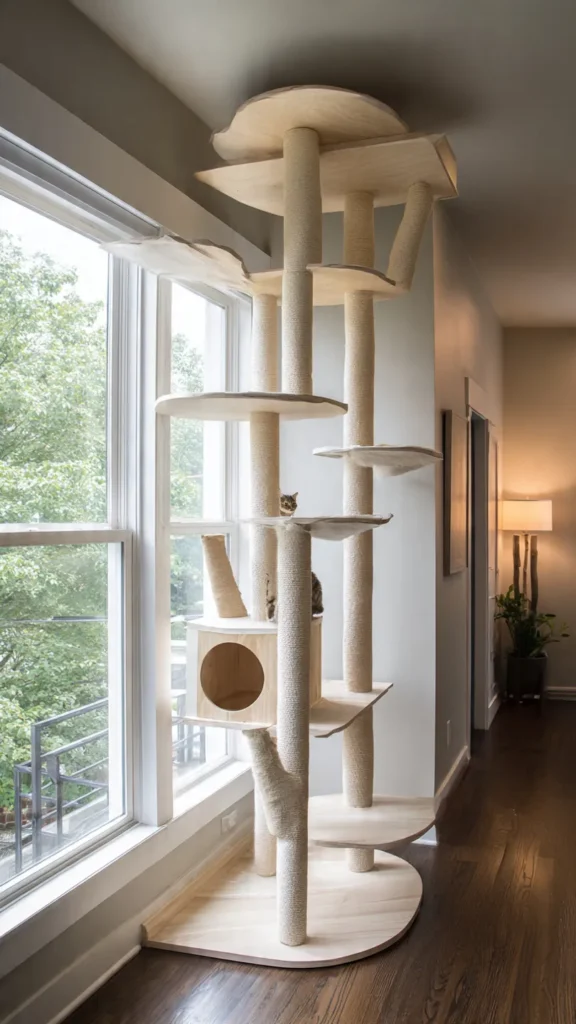 15 Vertical Cat Playground Ideas for Apartments 3 fv2 1