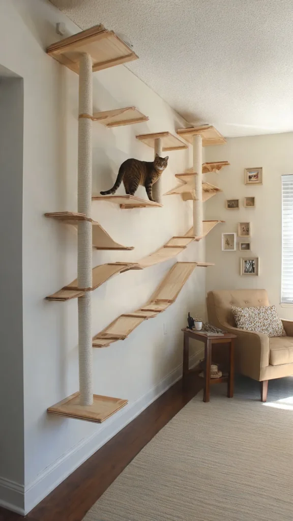 15 Vertical Cat Playground Ideas for Apartments 5 fv4 1