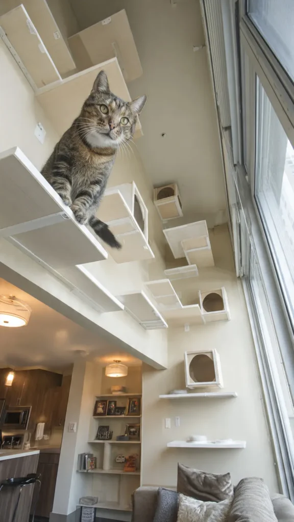 15 Vertical Cat Playground Ideas for Apartments 6 fv5 1