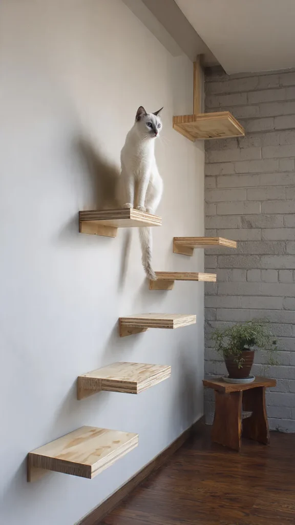 15 Vertical Cat Playground Ideas for Apartments 9 fv8 1