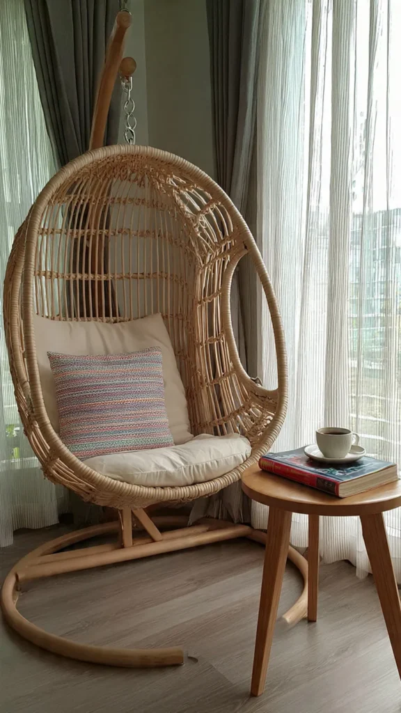 15 Hanging Chair Ideas for Cozy Corners 11 hb10