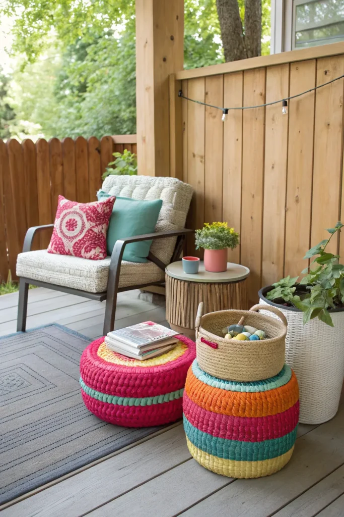 15 Small Porch Decorating Ideas on a Budget 13 hg 12