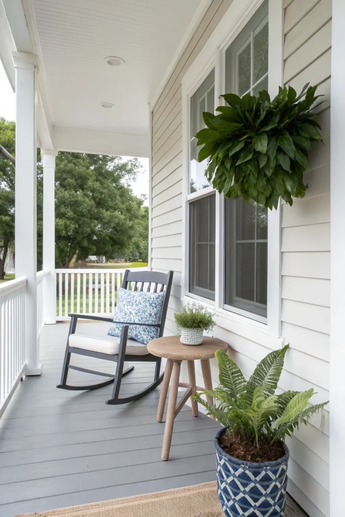 15 Small Porch Decorating Ideas on a Budget 8 hg 7