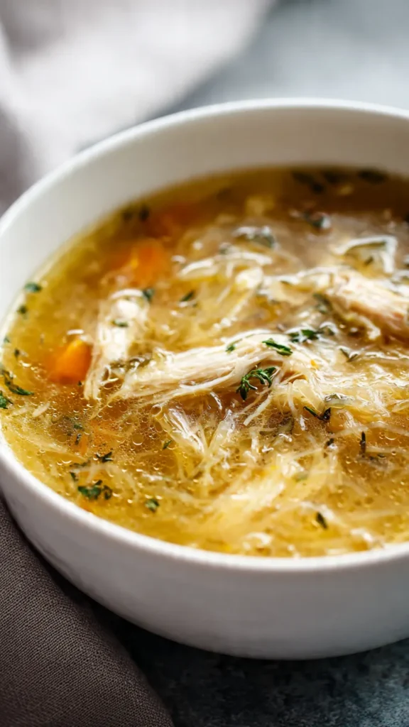Keto Chicken Soup with Spaghetti Squash Recipe 2 keep 2 1