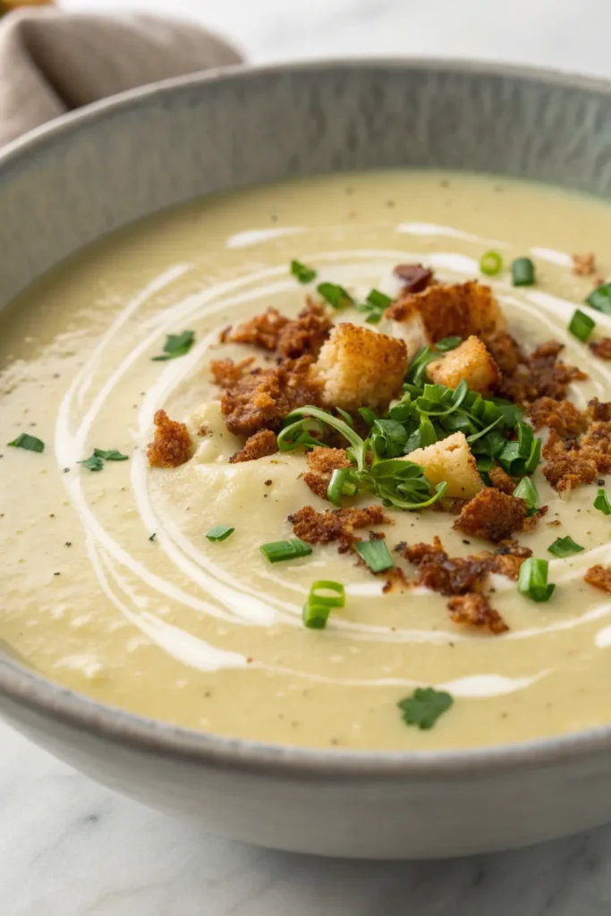 potato and leek soup