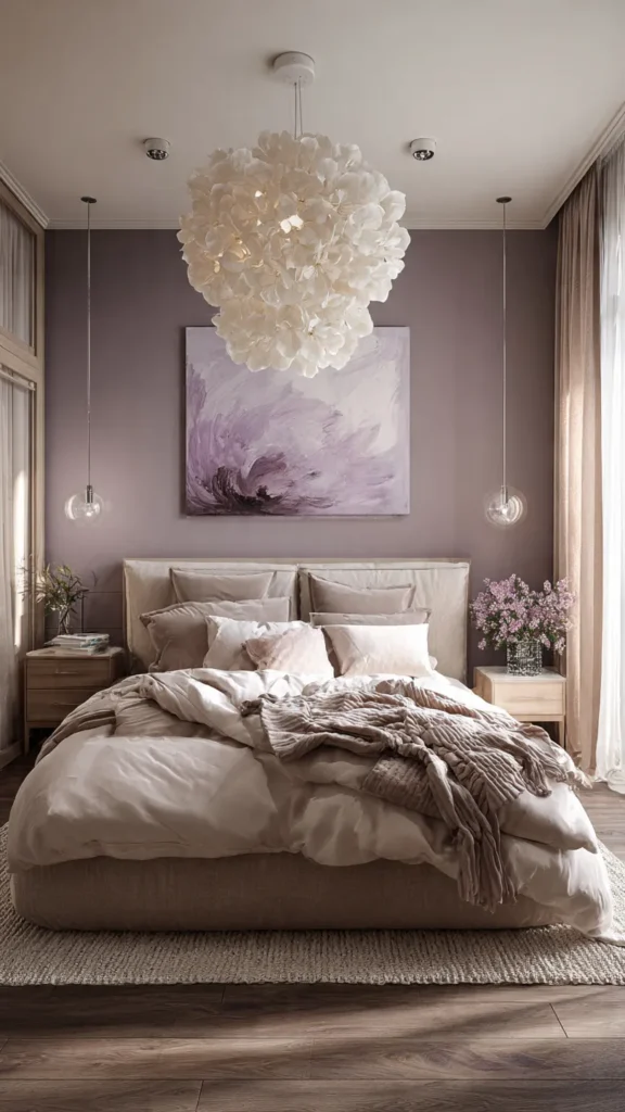 15 Cozy & Earthy Purple Bedroom Inspiration for a Warm, Grounded Retreat 2 rf1