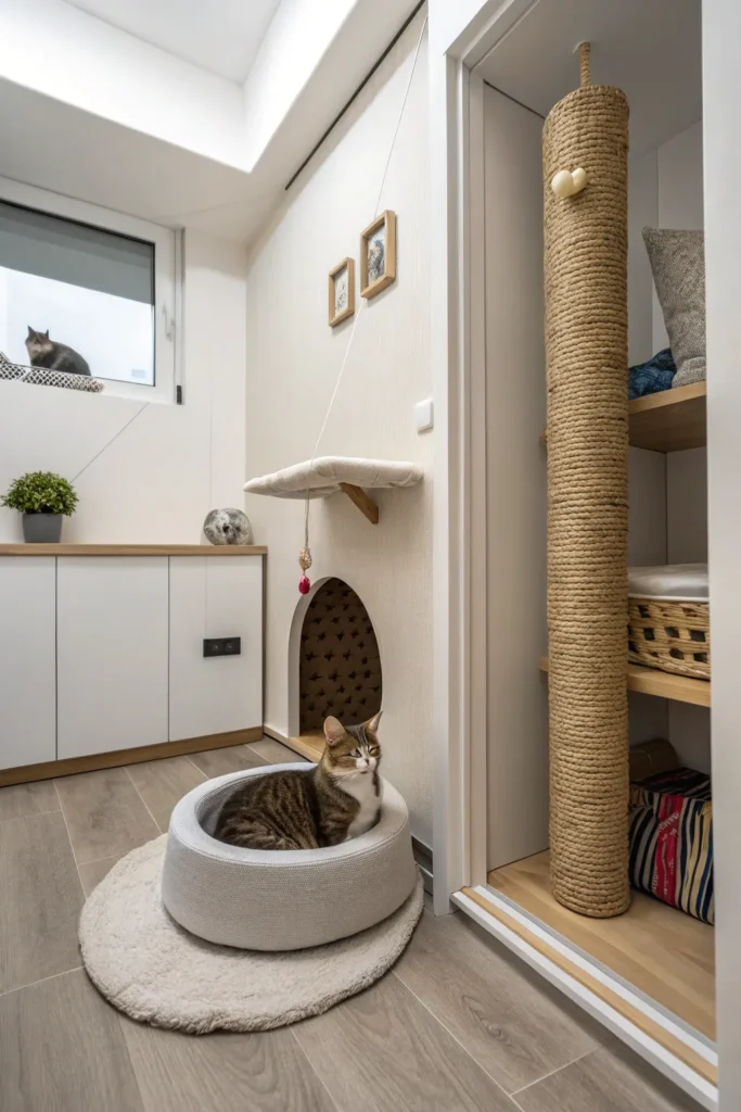 15 Modern Cat Room Ideas for Small Homes 14 tg13 1