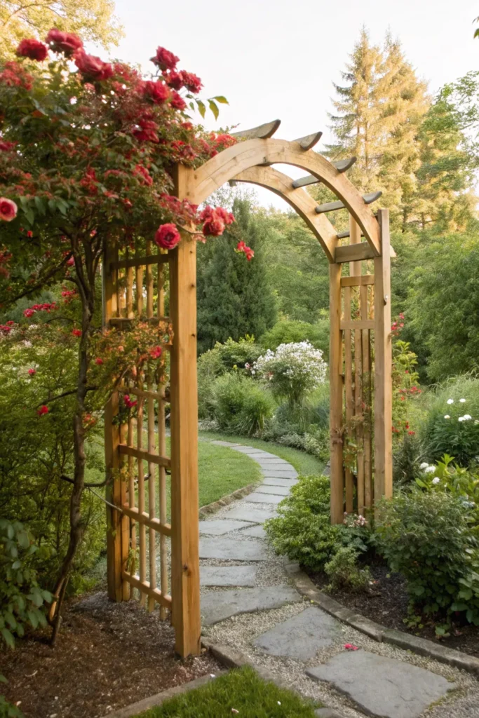 15 DIY Garden Arch Ideas for Climbing Plants 2 wd 1