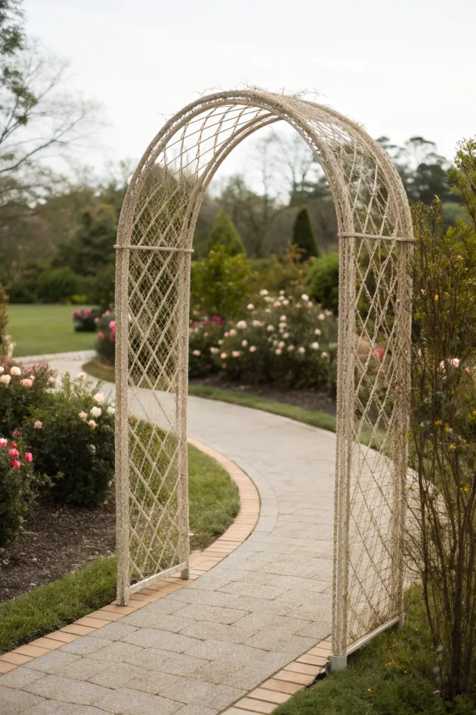 15 DIY Garden Arch Ideas for Climbing Plants 11 wd 10